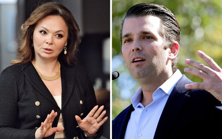 Παρέμβαση εισαγγελέα για τη συνάντηση του υιού Τραμπ με τη Ρωσίδα δικηγόρο